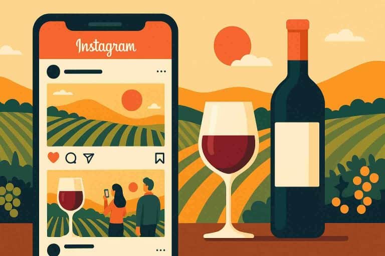 Instagram y vino. claves para bodegas